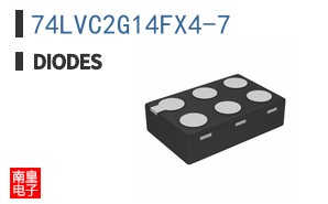 74LVC2G14FX4-7